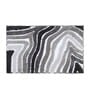 Polyester Machine Made  80 x 50 Inches Bath Mat, Cream
