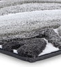 Polyester Machine Made  80 x 50 Inches Bath Mat, Cream