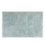 Polyester Machine Made  80 x 50 Inches Bath Mat, Green White