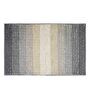 Polyester Machine Made  80 x 50 Inches Bath Mat, Grey