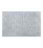 Grey Polyester Machine Made 80x50 cm Bath Mat