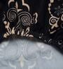 Black Traditional Polyester 15x19 Inch Stretchable Chair Cover