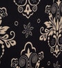 Black Traditional Polyester 15x19 Inch Stretchable Chair Cover