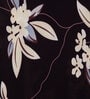 Black Printed Polyester 15 x 19 Inches Stretchable Chair Cover