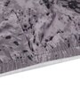 Grey Abstract Polyester 15x19 Inches Stretchable Chair Covers (Pack of 4)