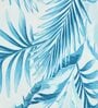 Blue Printed Polyester 15x19 Inches Stretchable Chair Covers (Set of 4)