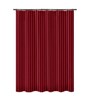 Maroon Shower Polyester 7 Ft Semisheer Eyelet Shower Curtain