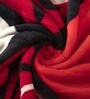 Red Polyester 210 GSM Single Bed Ac Room Blanket