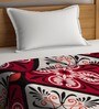 Red Polyester 210 GSM Single Bed Ac Room Blanket