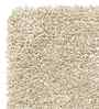 Polyester Solid Machine Made Carpet, 4 X 6 Feet, Beige