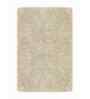 Polyester Solid Machine Made Carpet, 4 X 6 Feet, Beige