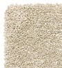 Polyester Solid Machine Made Carpet, 4 x 6 feet, Beige