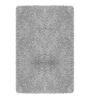 Polyester Solid Machine Made Carpet, 4 x 6 feet, Grey