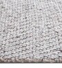 Polyester Solid Machine Made Carpet, 4 x 6 feet, L.Grey
