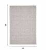 Polyester Solid Machine Made Carpet, 4 x 6 feet, L.Grey