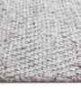 Polyester Solid Machine Made Carpet, 4 X 6 Feet, Light Grey