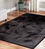 Plain Solid Pattern Polyester Hand Tufted 5 X 8 Feet Carpet
