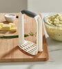 Easy White & Grey Polypropylene & Metal Masher
