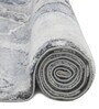 Polypropylene Abstract Machine Made Carpet, 4 X 6 Feet, Blue