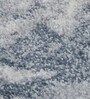 Polypropylene Abstract Machine Made Carpet, 4 X 6 Feet, Blue