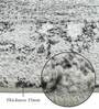 Polypropylene Abstract Machine Made Carpet, 5 X 7 Feet, Grey