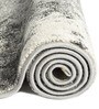 Polypropylene Abstract Machine Made Carpet, 5 x 7 feet, Grey