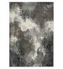 Polypropylene Abstract Machine Made Carpet, 5 x 7 feet, Grey