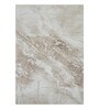 Cream Polypropylene Abstract Machine Made 10 X 14 Feet Carpet