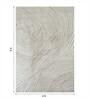 Cream Polypropylene Abstract Machine Made 10 X 14 Feet Carpet