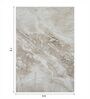 Cream Polypropylene Abstract Machine Made 13 X 19 Feet Carpet
