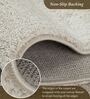 Green Polypropylene Abstract Machine Made 13 X 19 Feet Carpet