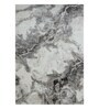 Grey Polypropylene Abstract Machine Made 13 X 19 Feet Carpet