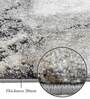 Grey Polypropylene Abstract Machine Made 13 X 19 Feet Carpet
