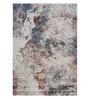Blue Polypropylene Abstract Machine Made 17 X 24 Feet Carpet