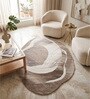 Cream Polypropylene Abstract Machine Made 17 X 24 Feet Carpet Cream Polypropylene Abstract Machine Made 17 X 24 Feet Carpet