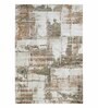 Green Polypropylene Abstract Machine Made 17 X 24 Feet Carpet