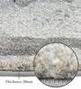 Grey Polypropylene Abstract Machine Made 17 X 24 Feet Carpet