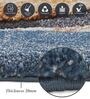 Orange Polypropylene Abstract Machine Made 17 X 24 Feet Carpet