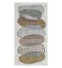 Green Polypropylene Abstract Machine Made 3 X 5 Feet Runner