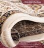 Beige Polypropylene Antistatic 2 X 5 Feet Runner With Cotton Backing