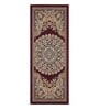 Red Polypropylene Antistatic 2 X 5 Feet Runner With Cotton Backing