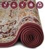Red Polypropylene Antistatic 2 X 5 Feet Runner With Cotton Backing