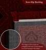 Red And Black Polypropylene Classical Machine Made 5 X 7 Feet Carpet