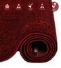 Red And Black Polypropylene Classical Machine Made 5 X 7 Feet Carpet