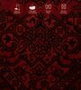Black And Red Polypropylene Classical Machine Made 5 X 7 Feet Carpet
