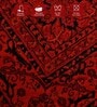 Red And Black Polypropylene Classical Machine Made 2 X 7 Feet Carpet