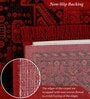 Red Polypropylene Classical Machine Made 2 X 7 Feet Carpet