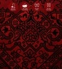 Black And Red Polypropylene Classical Machine Made 2 X 7 Feet Carpet