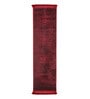 Black And Red Polypropylene Classical Machine Made 2 X 7 Feet Carpet