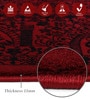 Black And Red Polypropylene Classical Machine Made 2 X 7 Feet Carpet